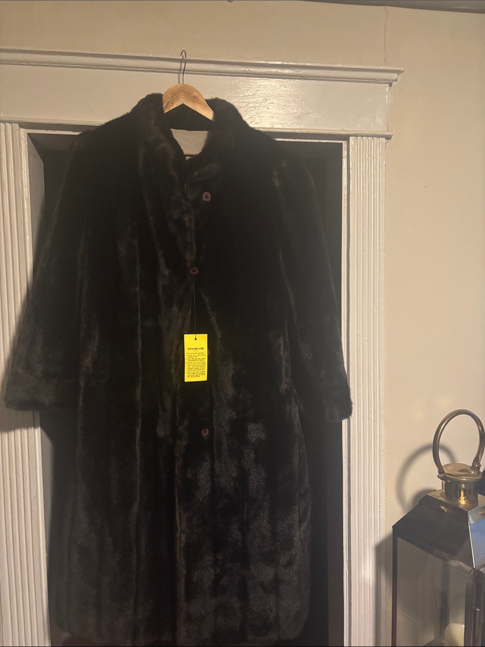 Faux Mink Coat